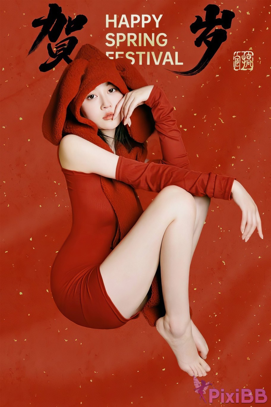 Coser Nnian New Year Rabbit PixiBB.COM 031