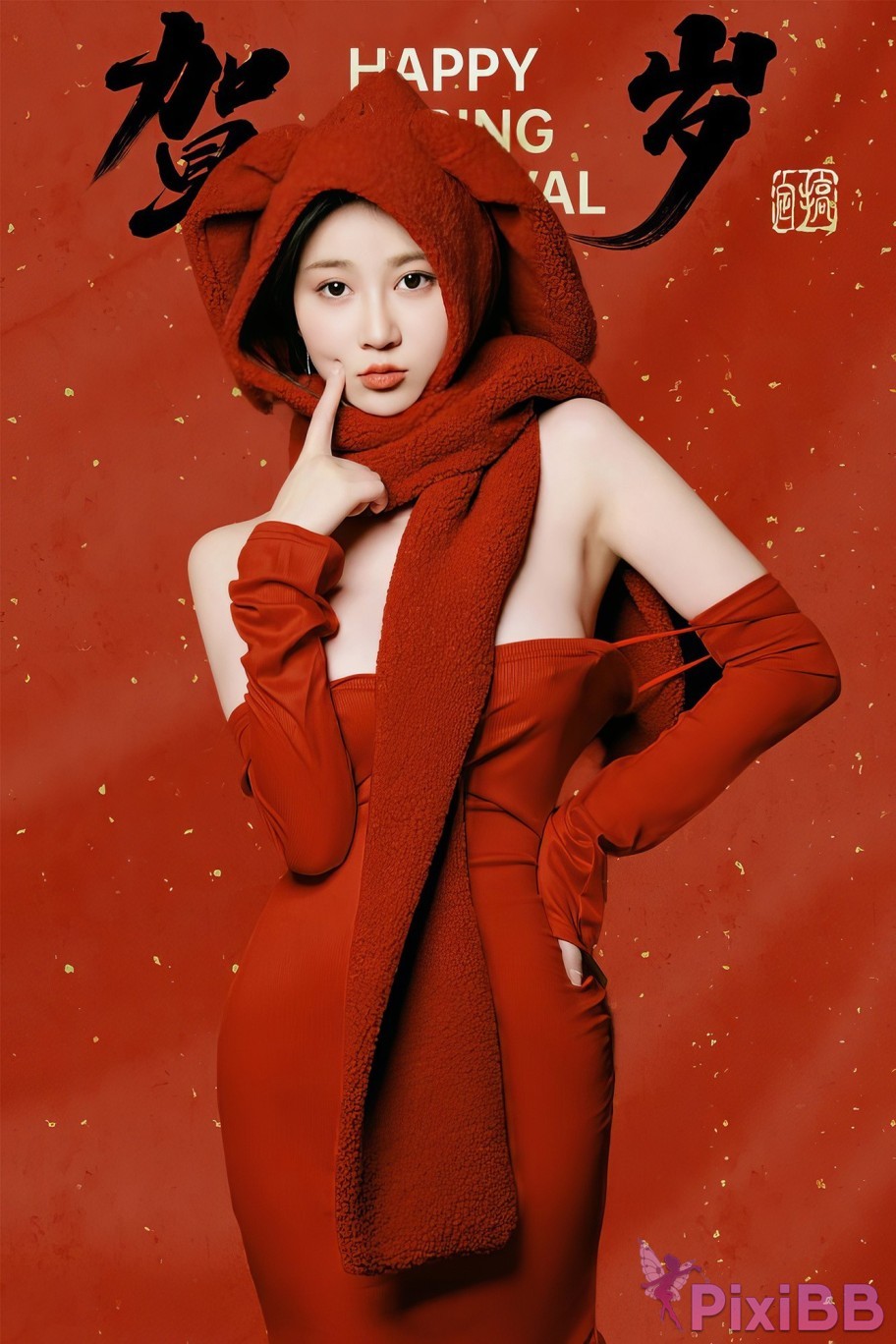 Coser Nnian New Year Rabbit PixiBB.COM 034