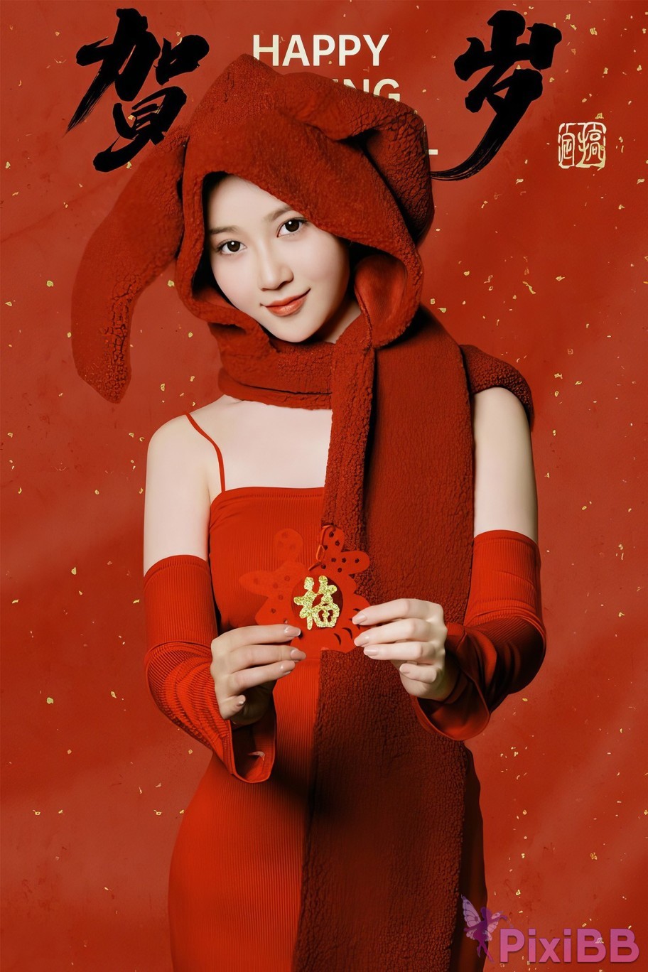 Coser Nnian New Year Rabbit PixiBB.COM 035