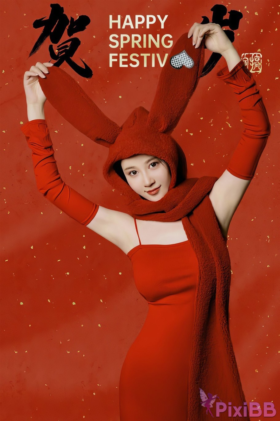 Coser Nnian New Year Rabbit PixiBB.COM 036