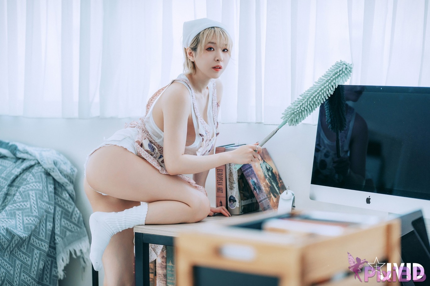 JVID Li fei er Housekeepers Desire PixiBB.COM 087