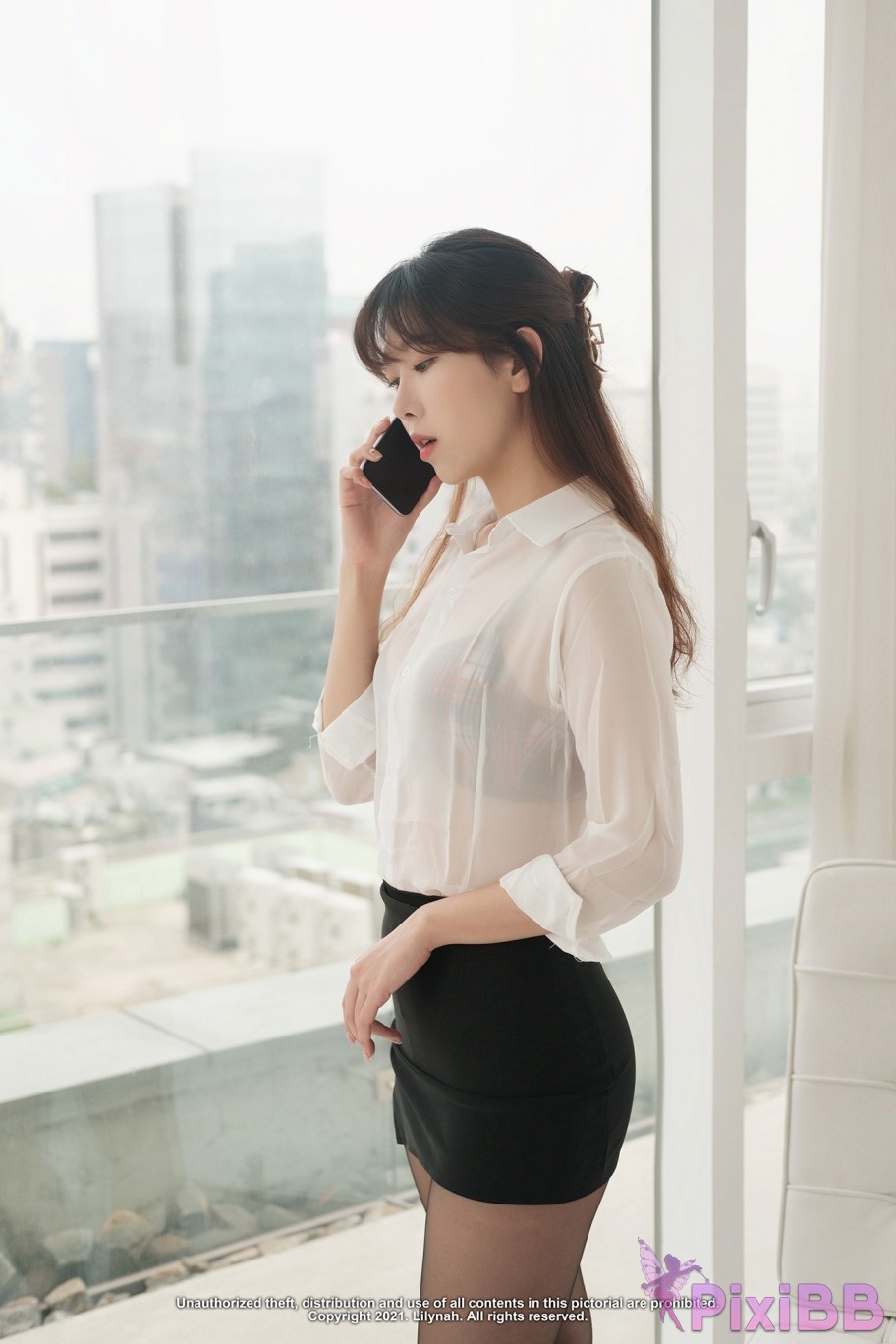 Lilynah Shaany Vol.03 Looked In Office PixiBB.COM 001