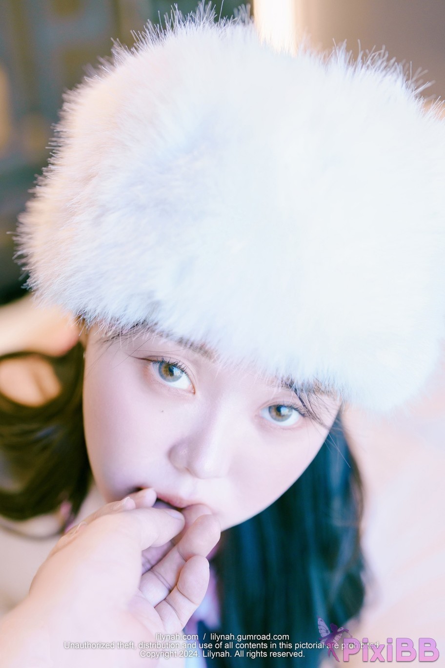 Lilynah LW089 Inah Vol.37 Knee Socks and Bikini PixiBB.COM 032