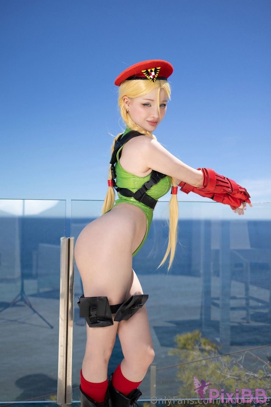 Hidori Rose Cammy Street Fighter Sexy Cosplay PixiBB.COM 011