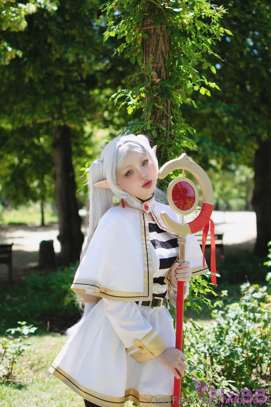 Hidori Rose Frieren Sousou no Frieren Sexy Cosplay PixiBB.COM 028