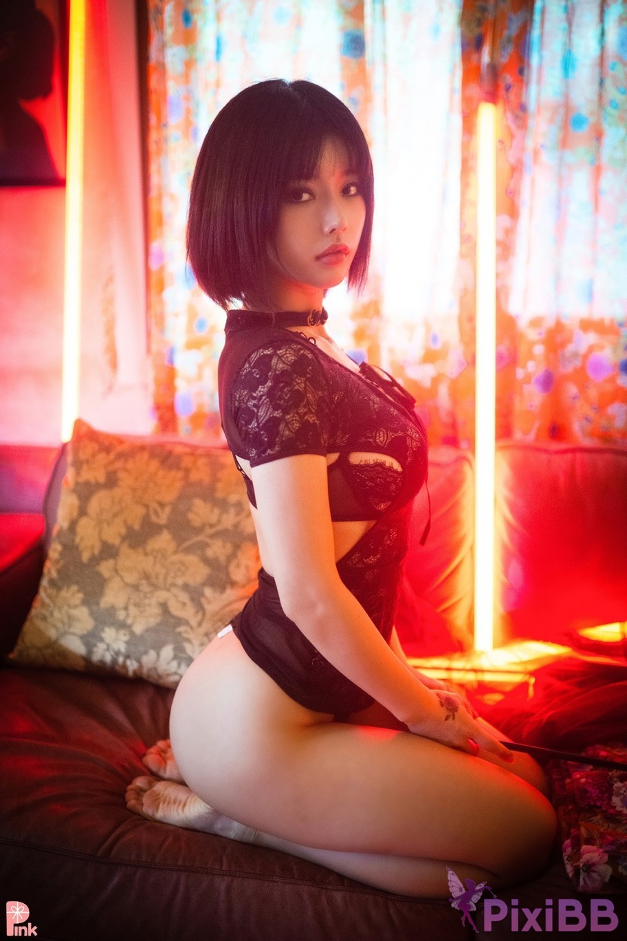 PINK U.Hwa Mood Black PixiBB.COM 012