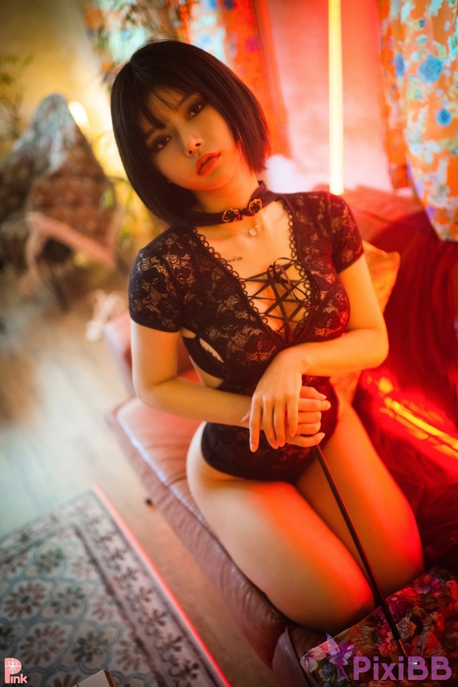 PINK U.Hwa Mood Black PixiBB.COM 018