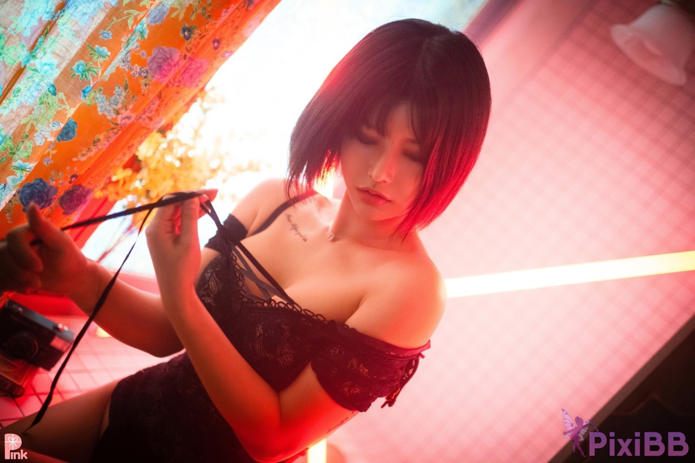 PINK U.Hwa Mood Black PixiBB.COM 031