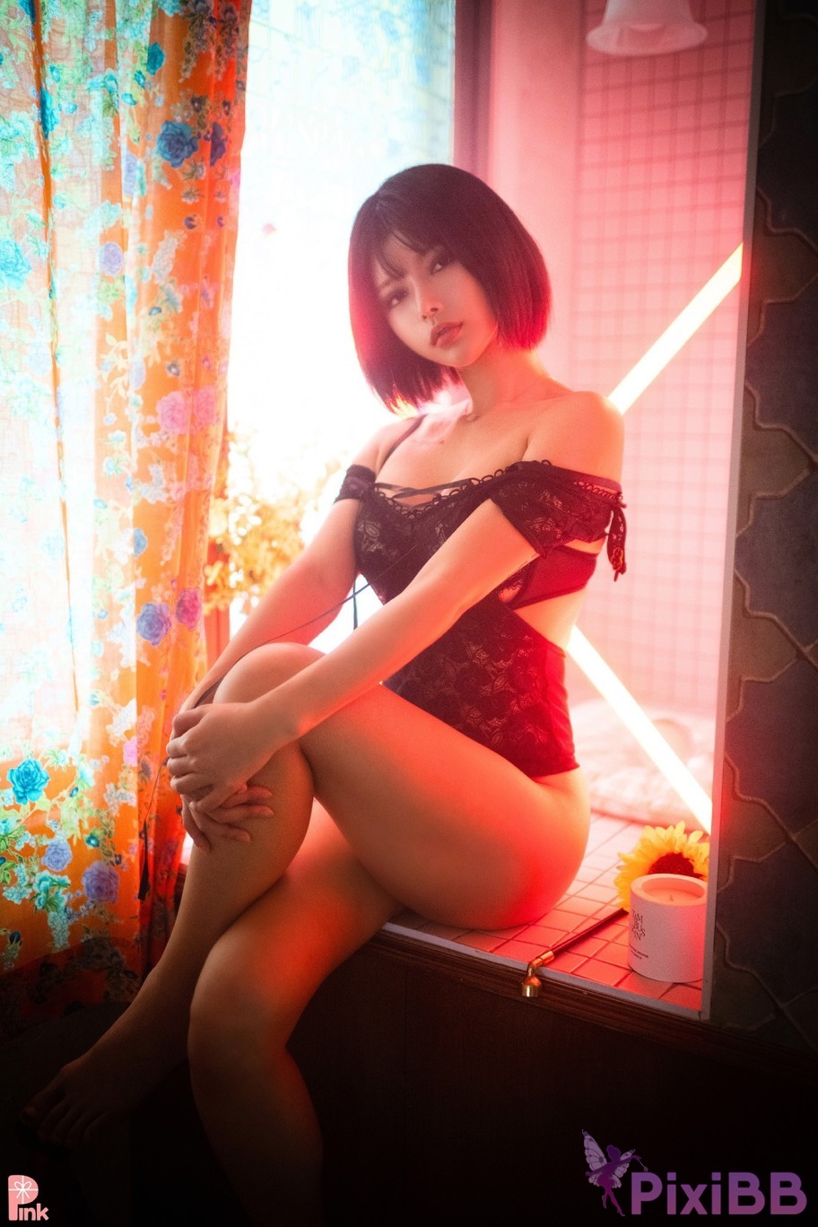 PINK U.Hwa Mood Black PixiBB.COM 032