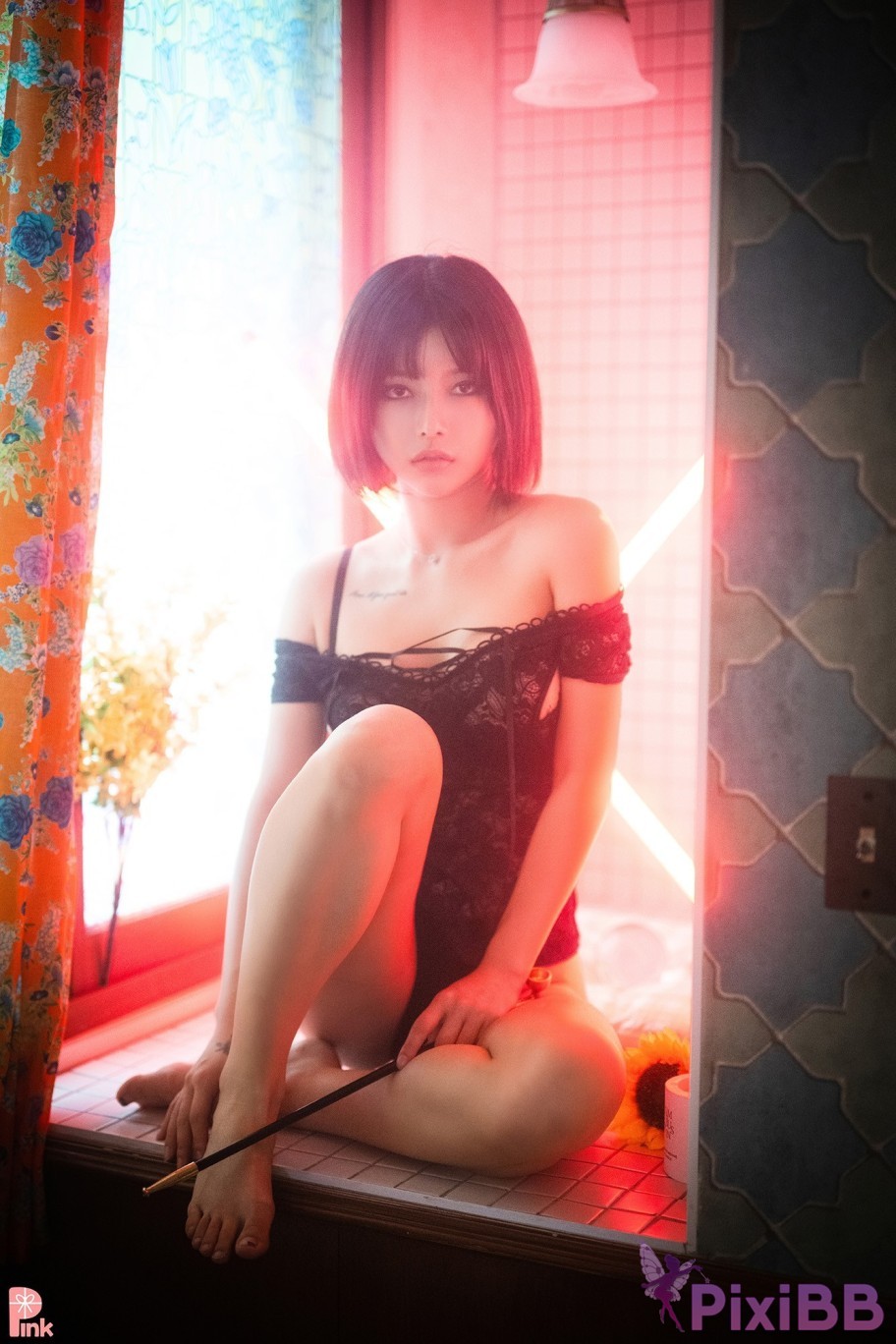 PINK U.Hwa Mood Black PixiBB.COM 035