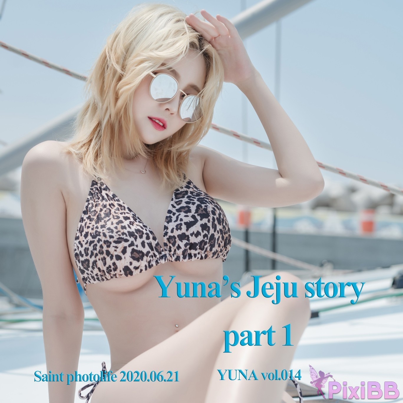 SAINT Photolife Yuna Vol.14 Jeju Story Part 1 PixiBB.COM 001