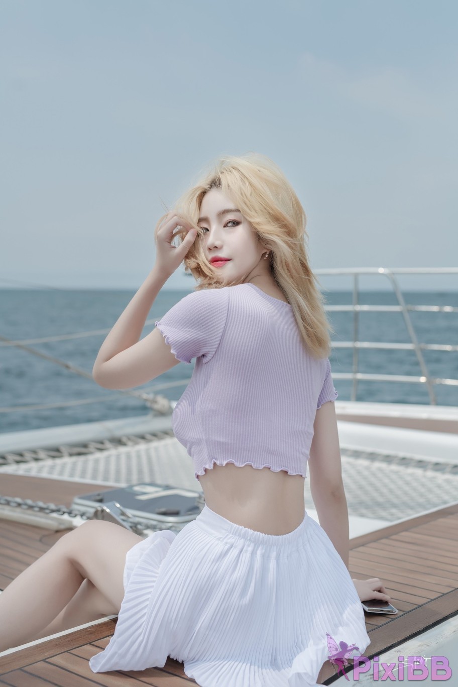 SAINT Photolife Yuna Vol.14 Jeju Story Part 1 PixiBB.COM 025