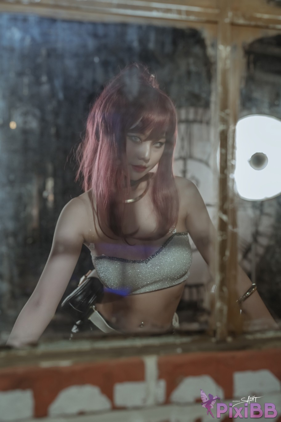 SAINT Photolife Yuna Yunas Cos Vol.04 KDA Akali and Nier Automata 2B PixiBB.COM 026