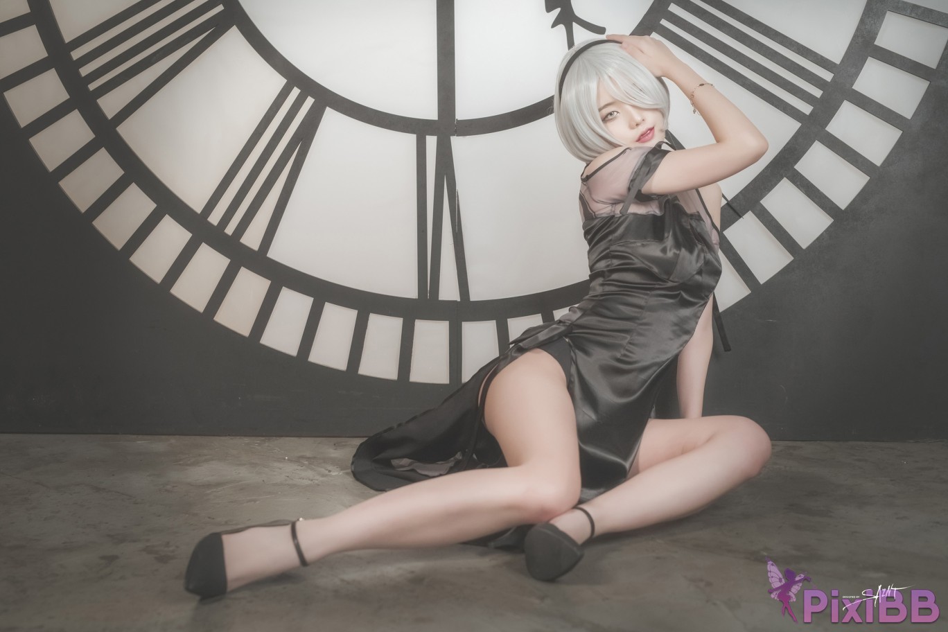 SAINT Photolife Yuna Yunas Cos Vol.04 KDA Akali and Nier Automata 2B PixiBB.COM 054