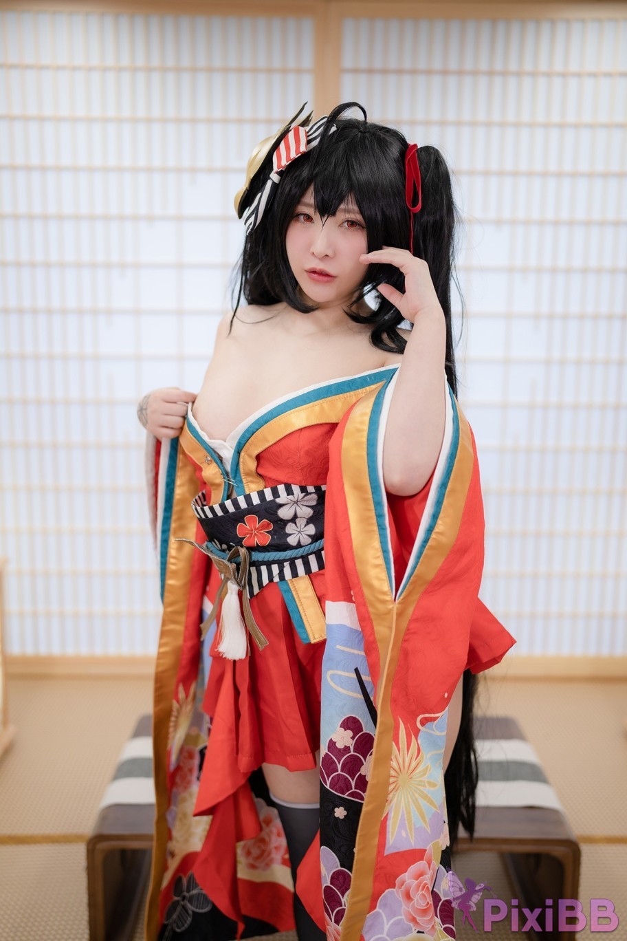 Yuna Vol.8 AzurLane IJN Taihou PixiBB.COM 012