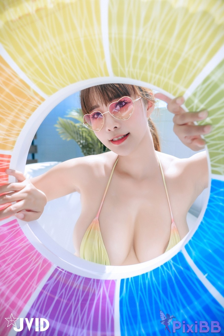 JVID Lele Balcony City Bikini PixiBB.COM 204