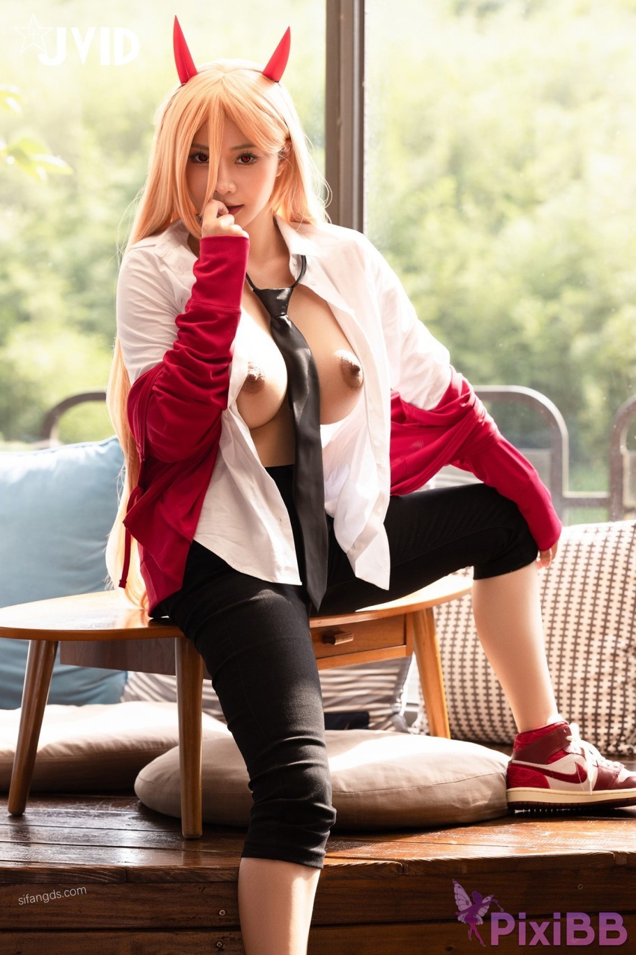 JVID Lele Power Chainsaw Man PixiBB.COM 018