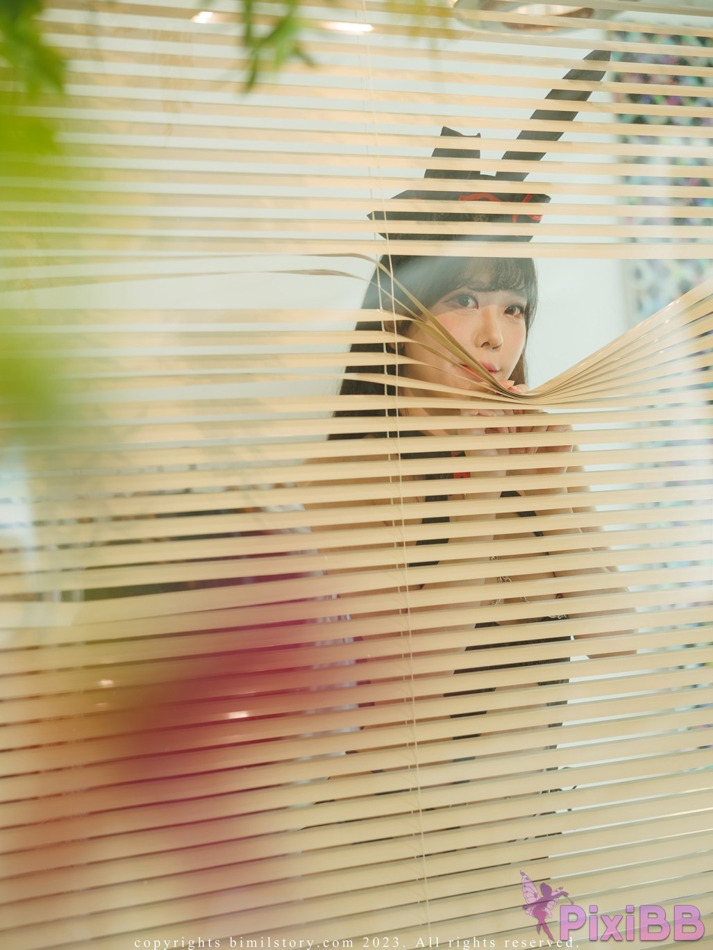 Bimilstory Zia Vol.13 Black Bunny Girl PixiBB.COM 001