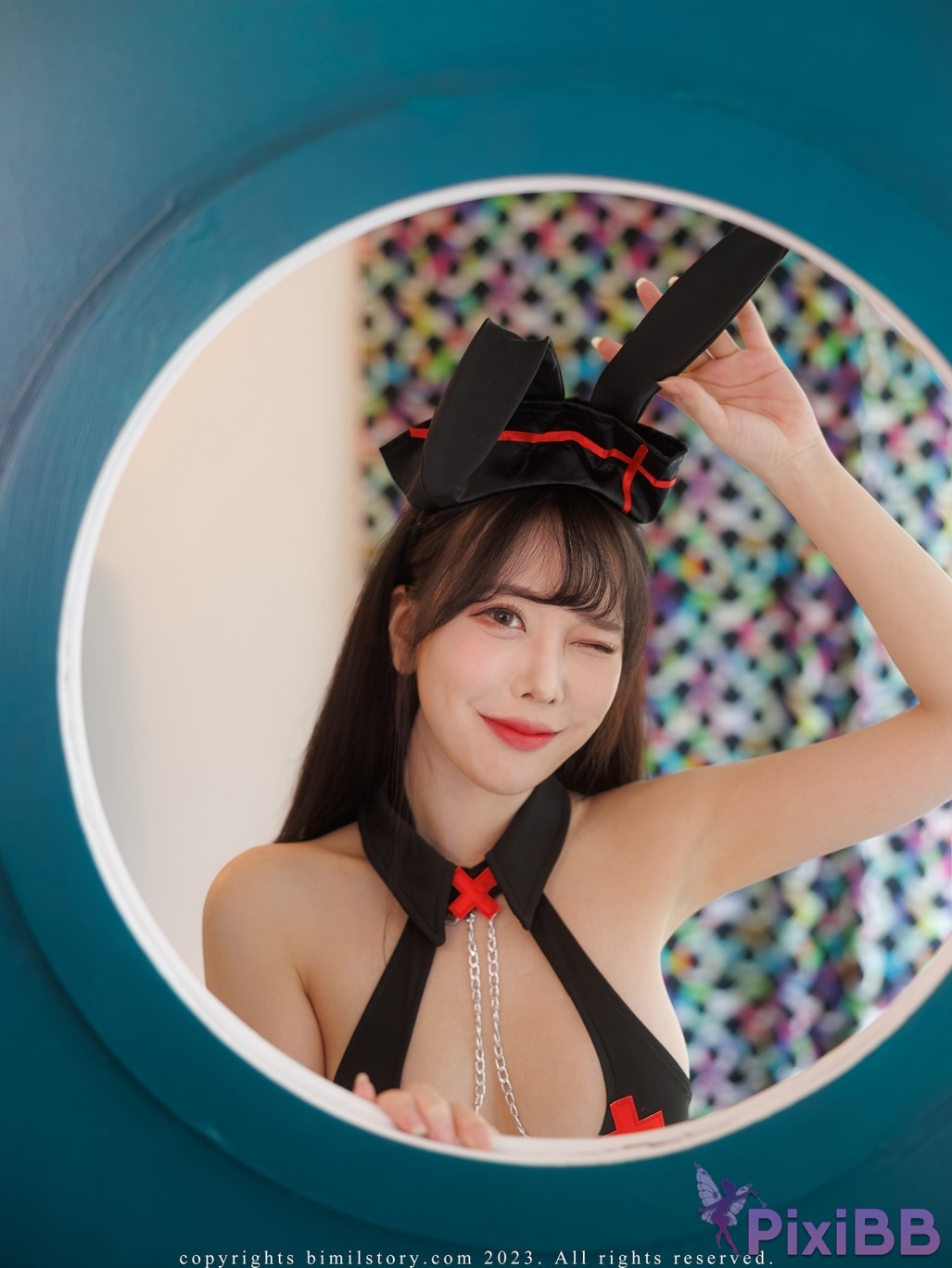 Bimilstory Zia Vol.13 Black Bunny Girl PixiBB.COM 004