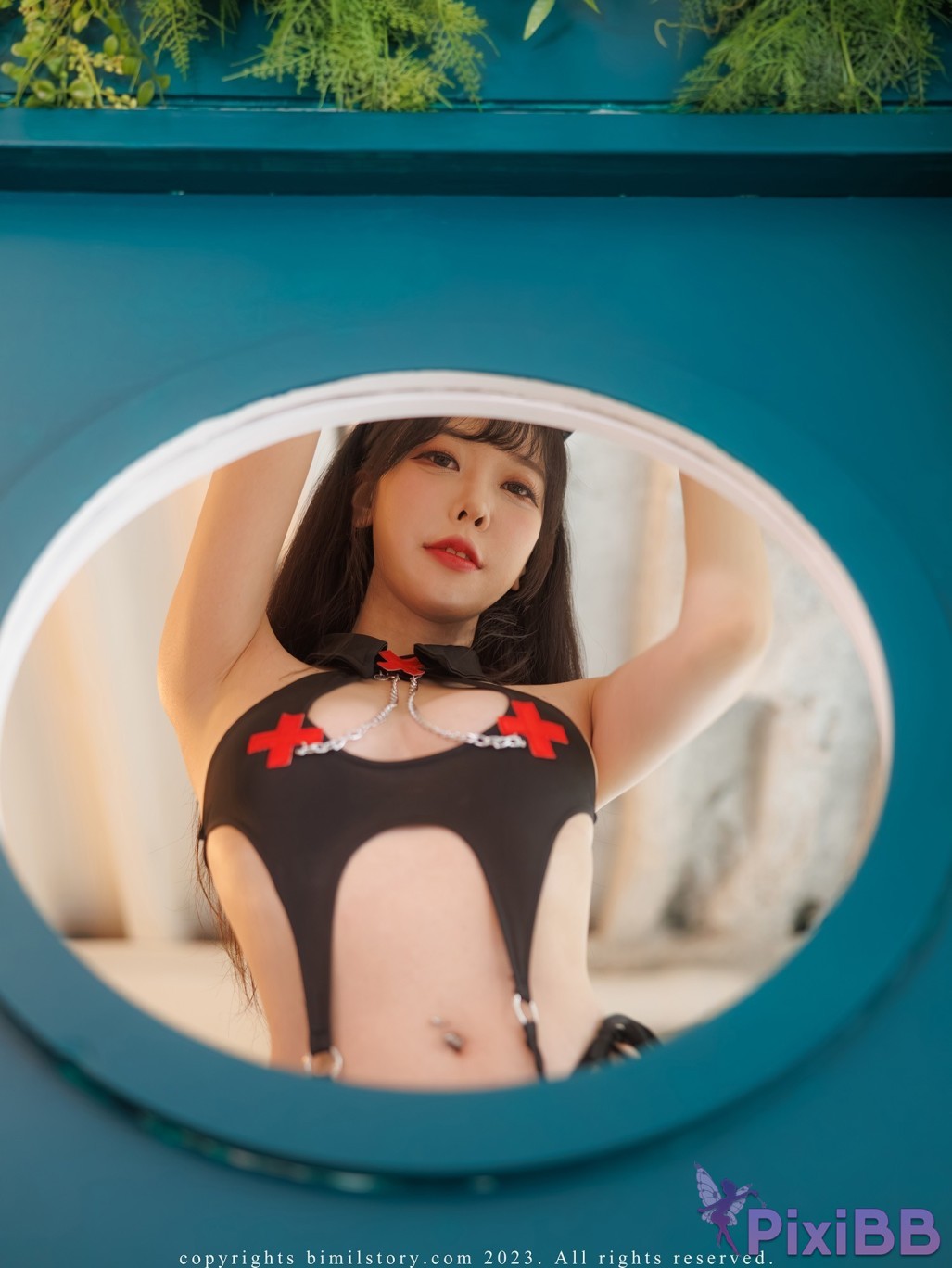 Bimilstory Zia Vol.13 Black Bunny Girl PixiBB.COM 006