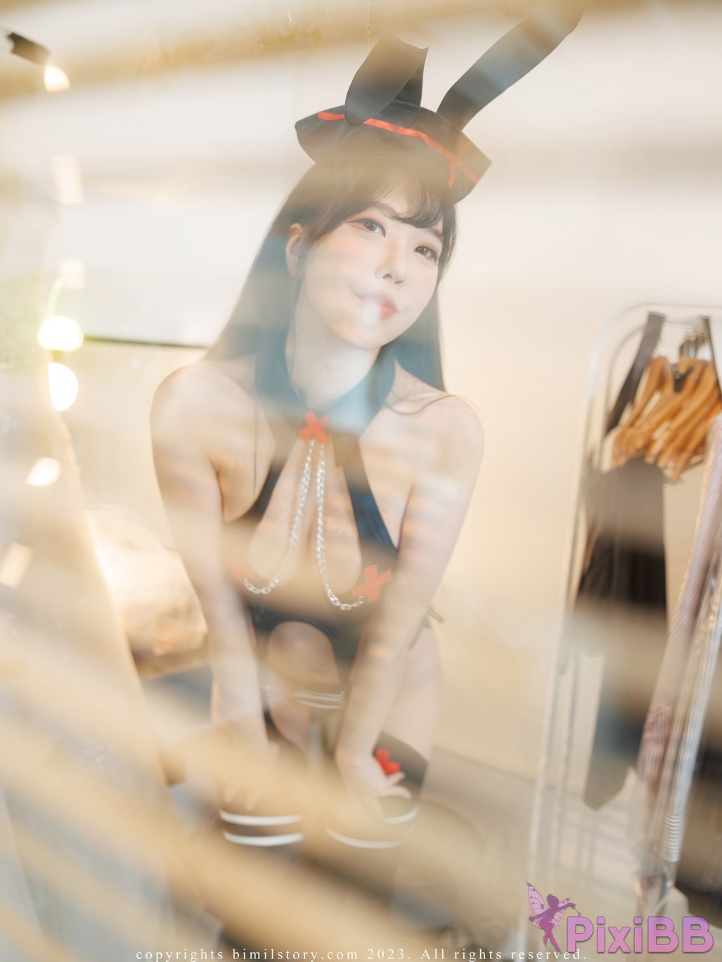 Bimilstory Zia Vol.13 Black Bunny Girl PixiBB.COM 037