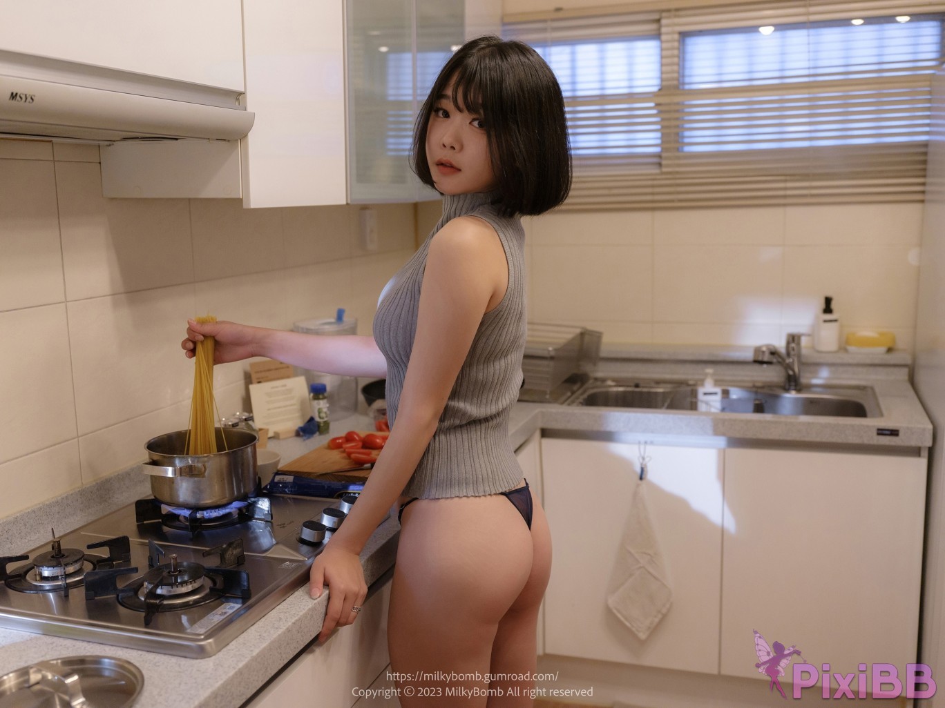 MilkyBomb Zia Vol.001 Cooking PixiBB.COM 086